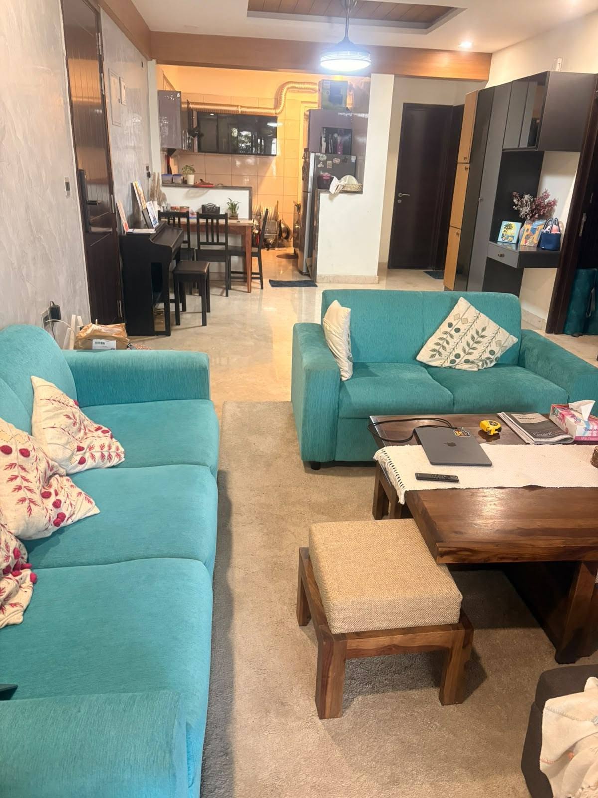 3BHK Semi-Furnished Flat, Koramangala