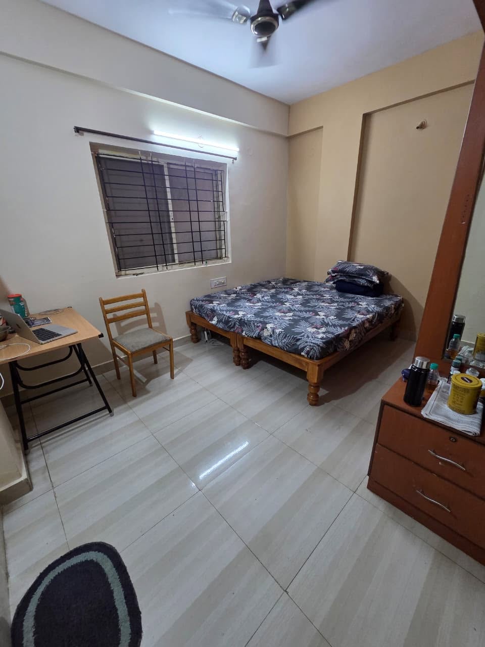 Master Bedroom with Attached Bath in 2BHK, CV Raman Nagar, Bengaluru — photo 1