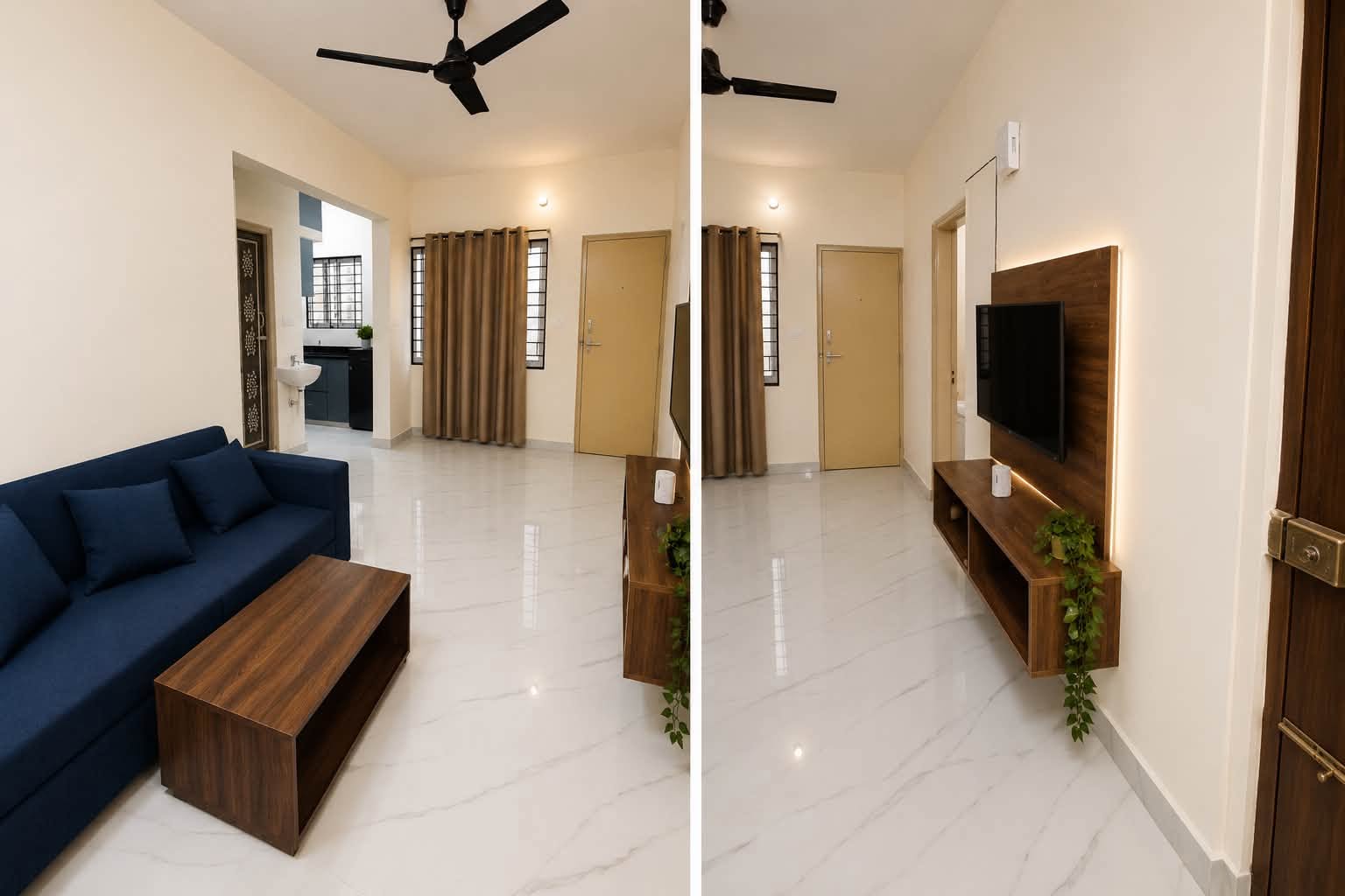 2 BHK Fully Furnished Apartment in Sarjapur Road, Sarjapur Road, Bengaluru — photo 2